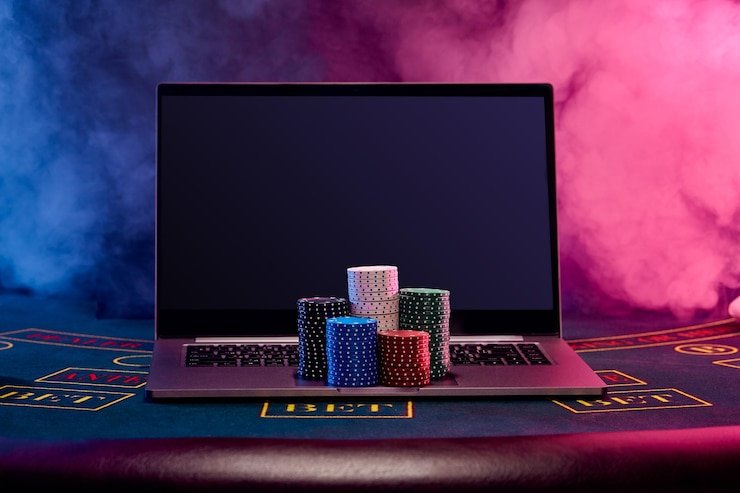 Antarmuka slot Microgaming di tribun118 menampilkan gulungan dan simbol dengan transparansi RTP